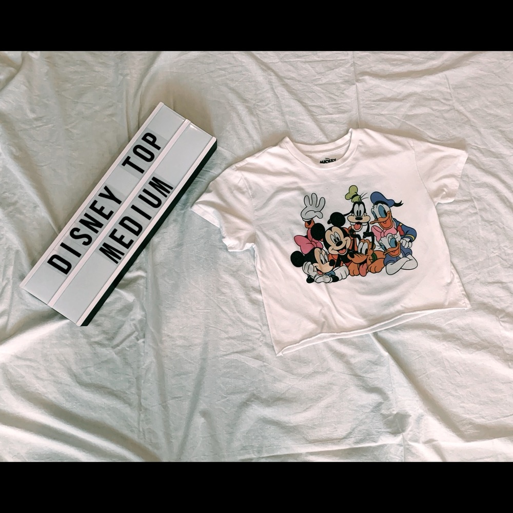mickey and friends shirt , size medium! very cute!